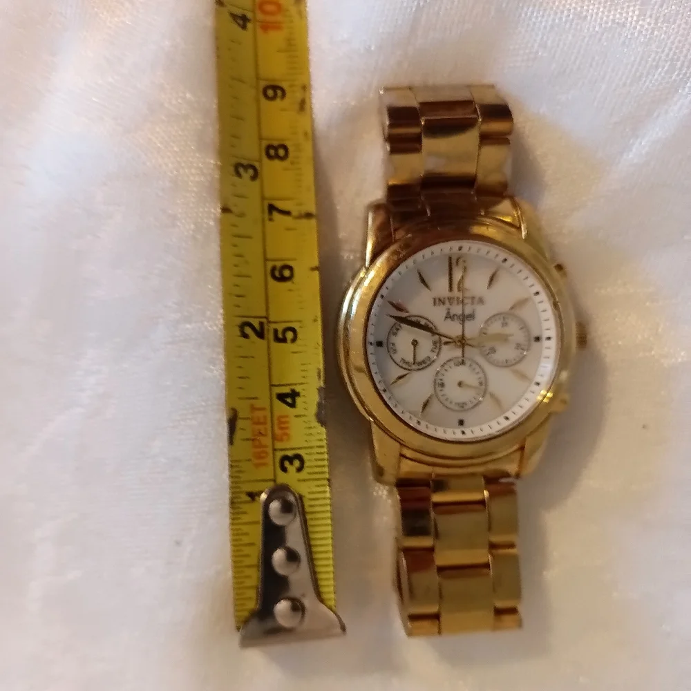 Invicta Gold tone Angel swiss Quartz women's watch
